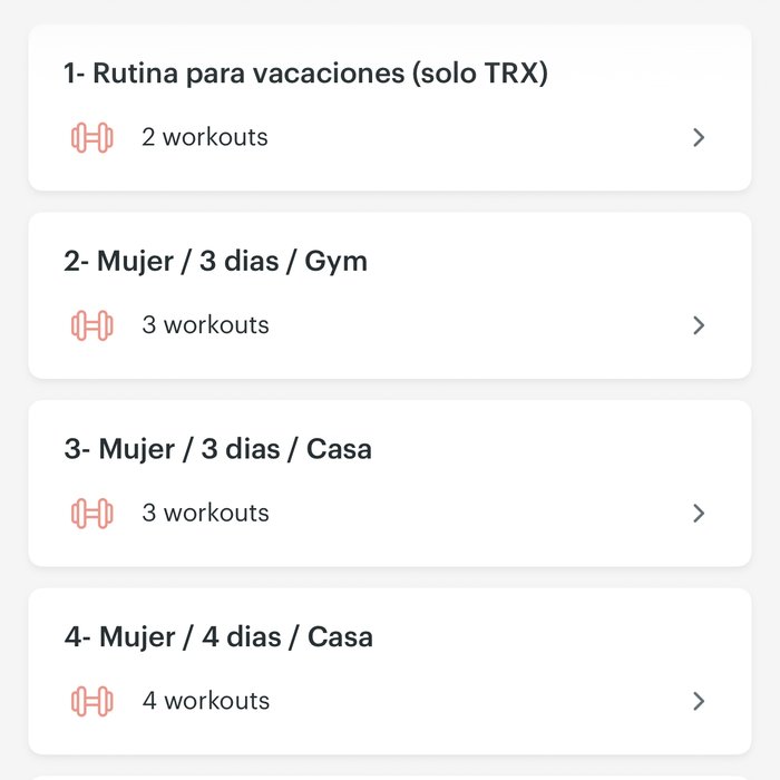 Las rutinas